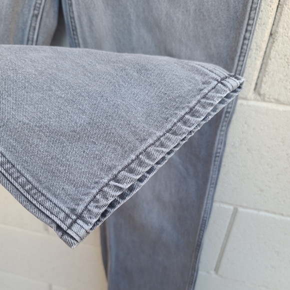 RE/DONE / Original 90s High Rise Loose Jeans in Vintage Ash Grey Size 29 - Picture 7 of 11